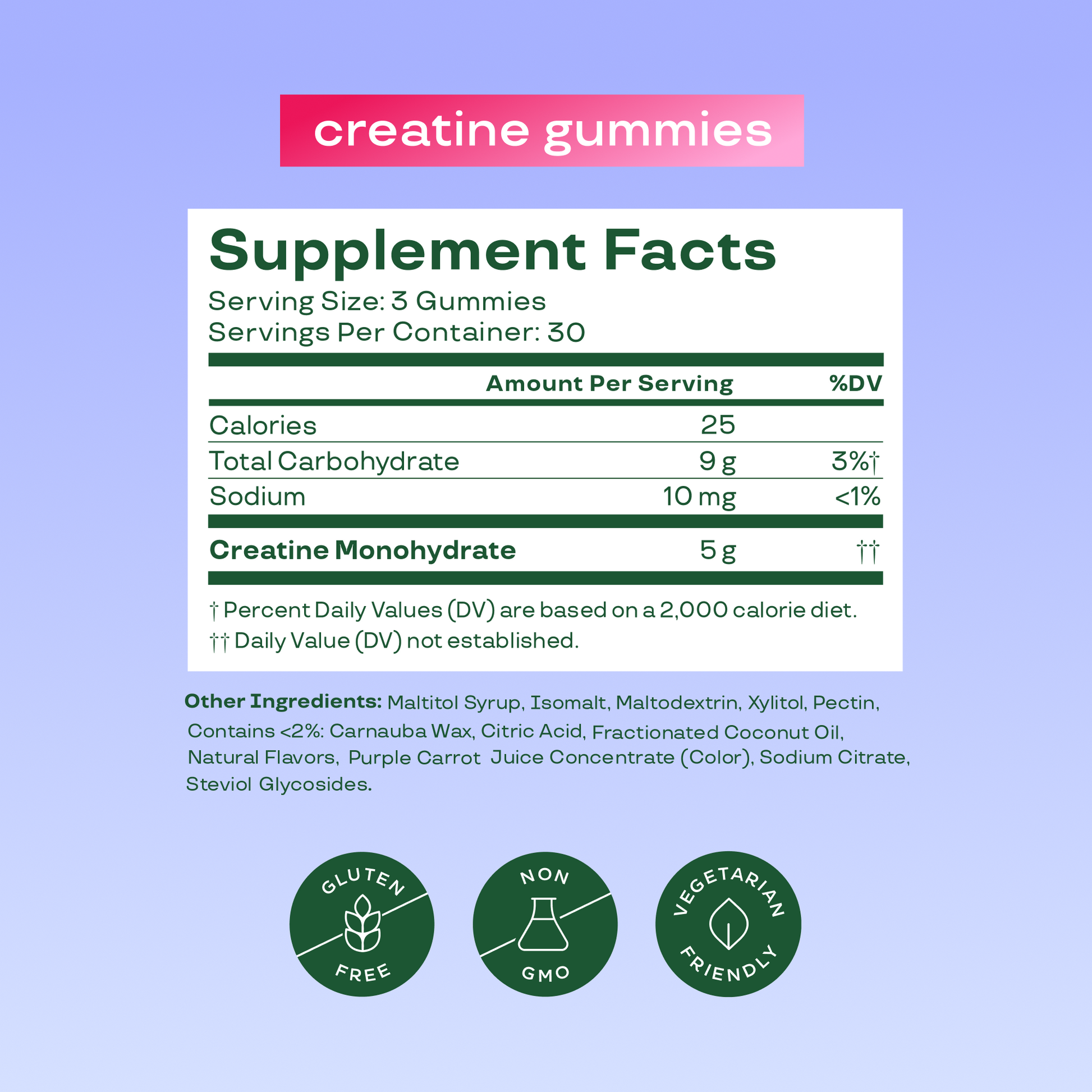 Creatine Gummies B5 image 20