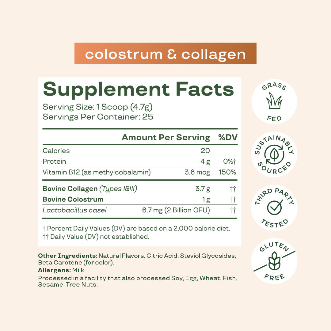 Colostrum & Collagen Peptides L5 image 14