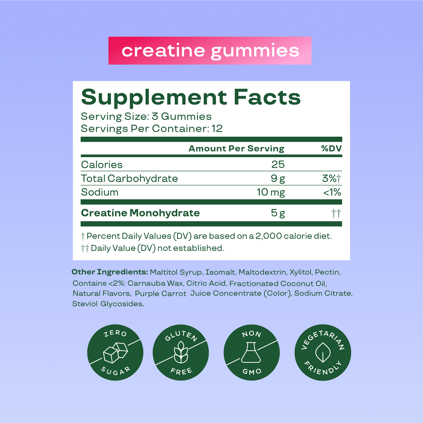 Creatine Gummies B5 image 5